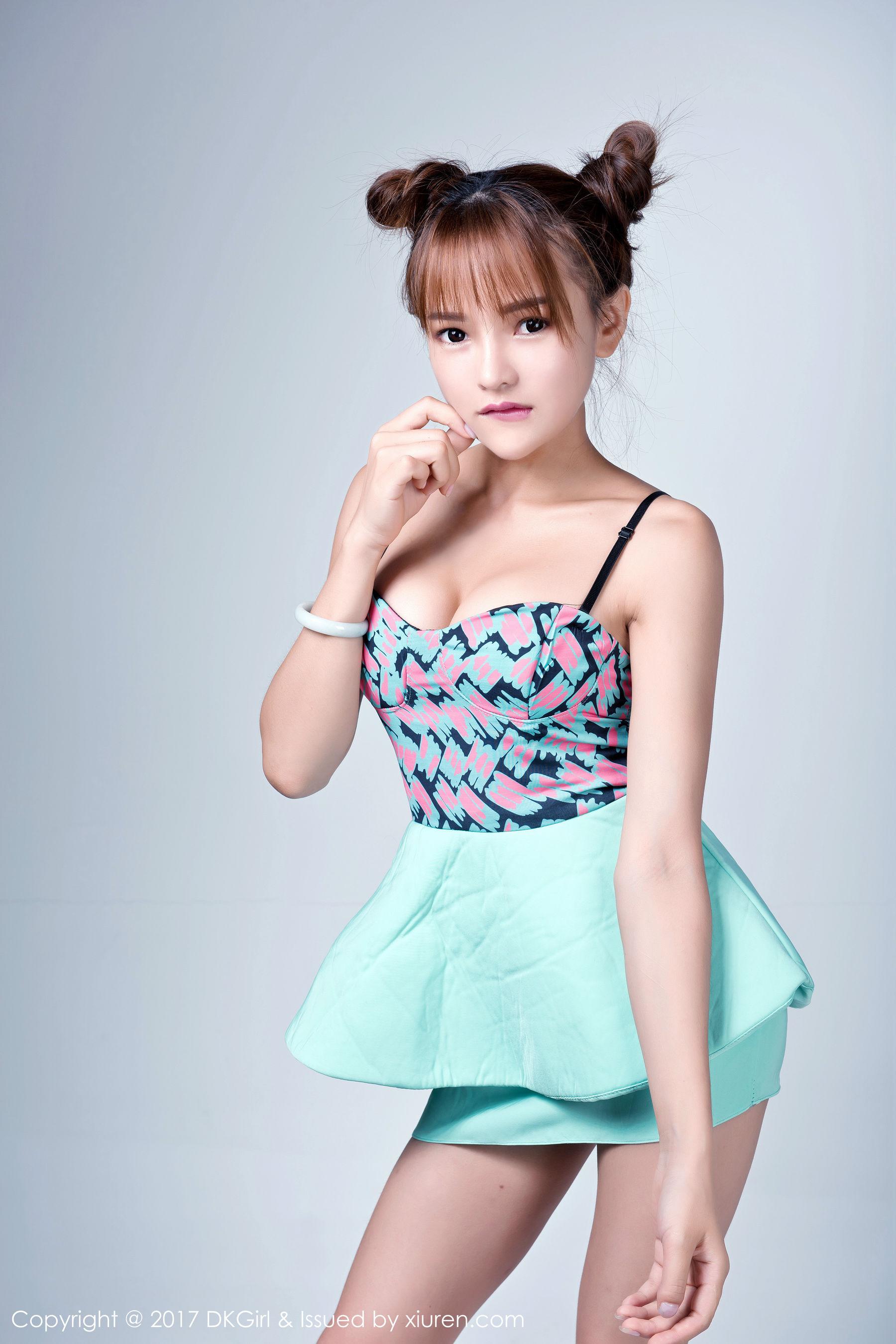 岑雨桥《混血美人，童颜巨乳》 [御女郎DKGirl] VOL.031