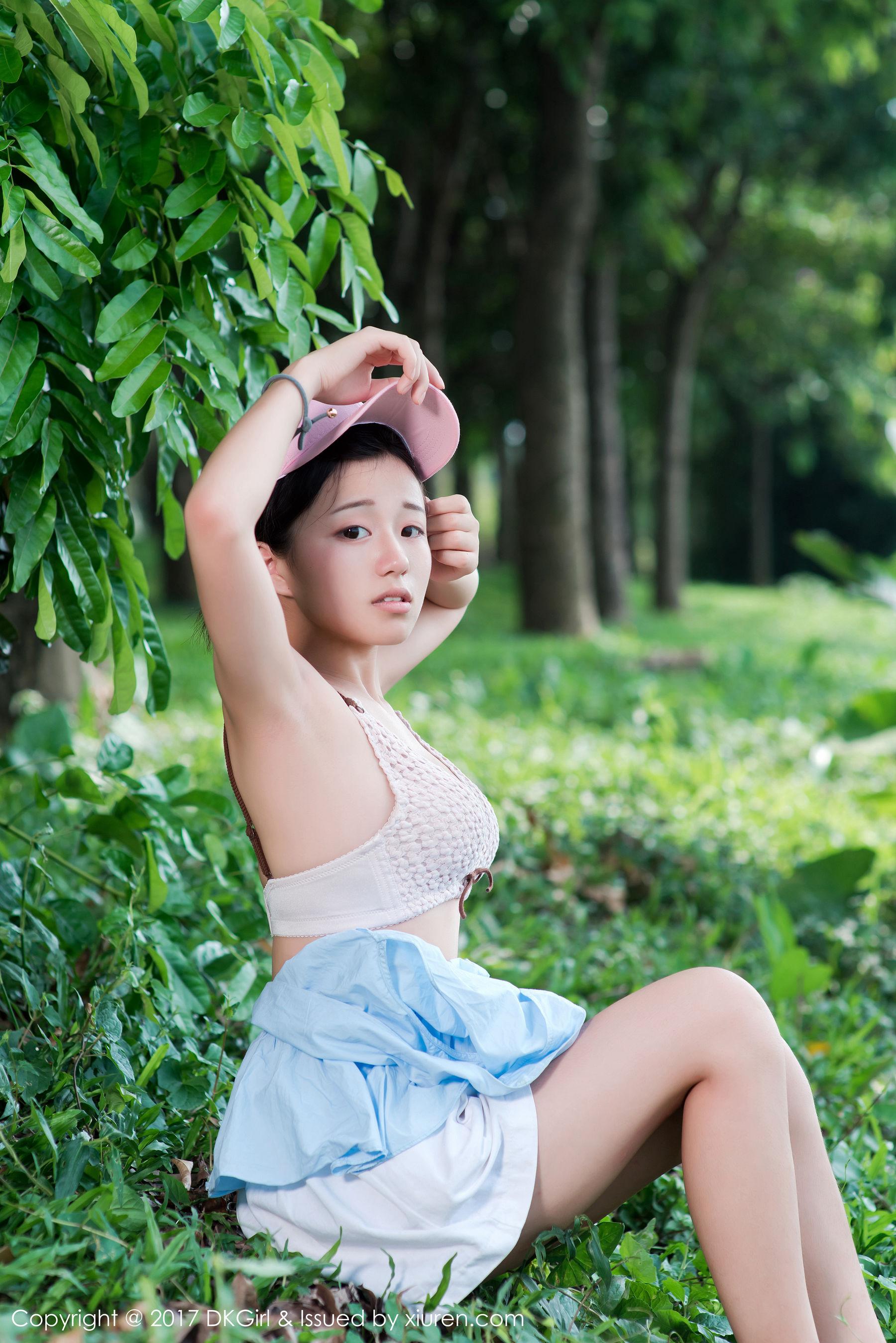 仓井优香《童颜美乳，日系清纯少女，户外露出》 [御女郎DKGirl] Vol.039