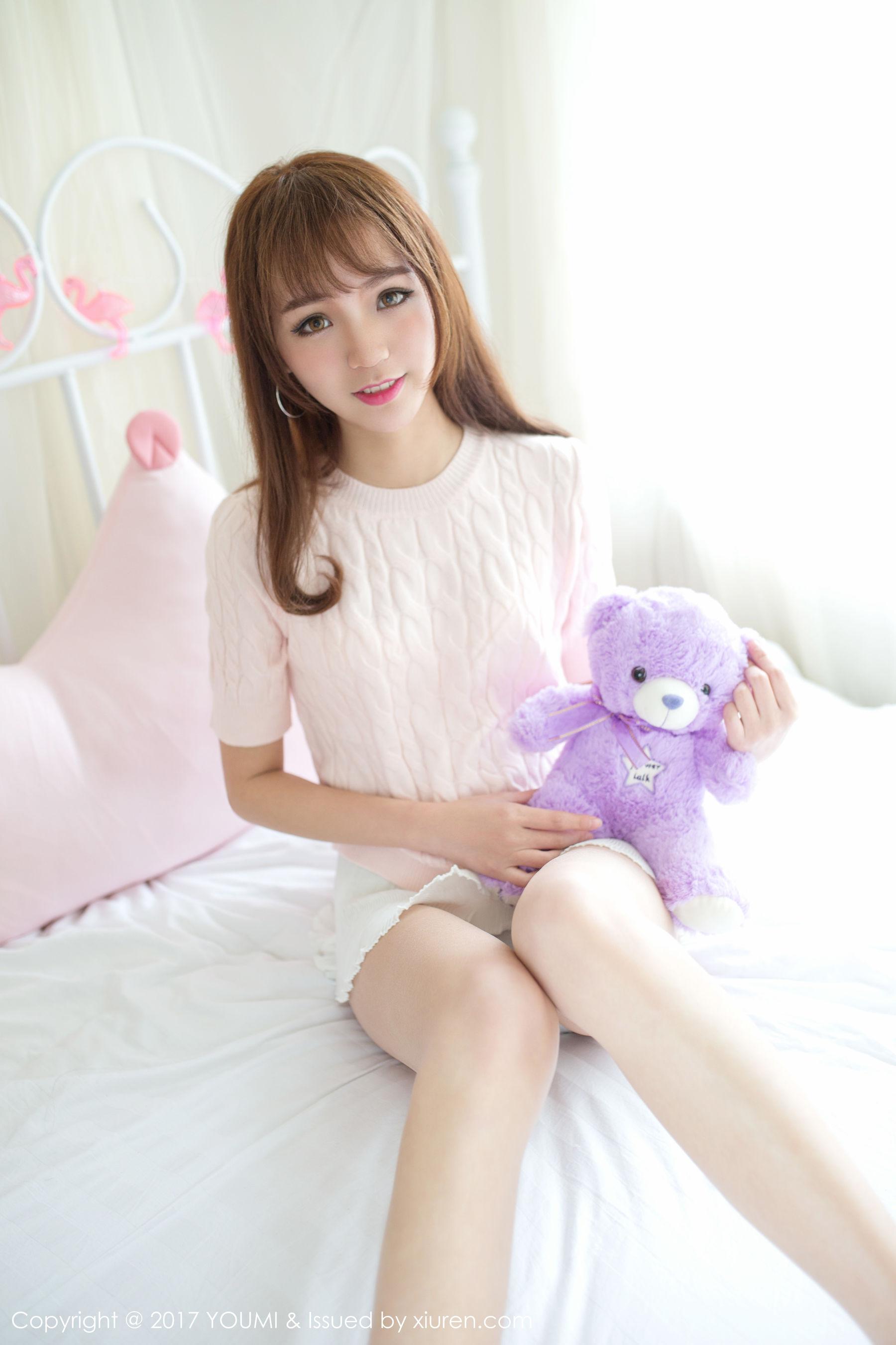 甜美妹子@不柠bling [尤蜜荟YouMi] Vol.014