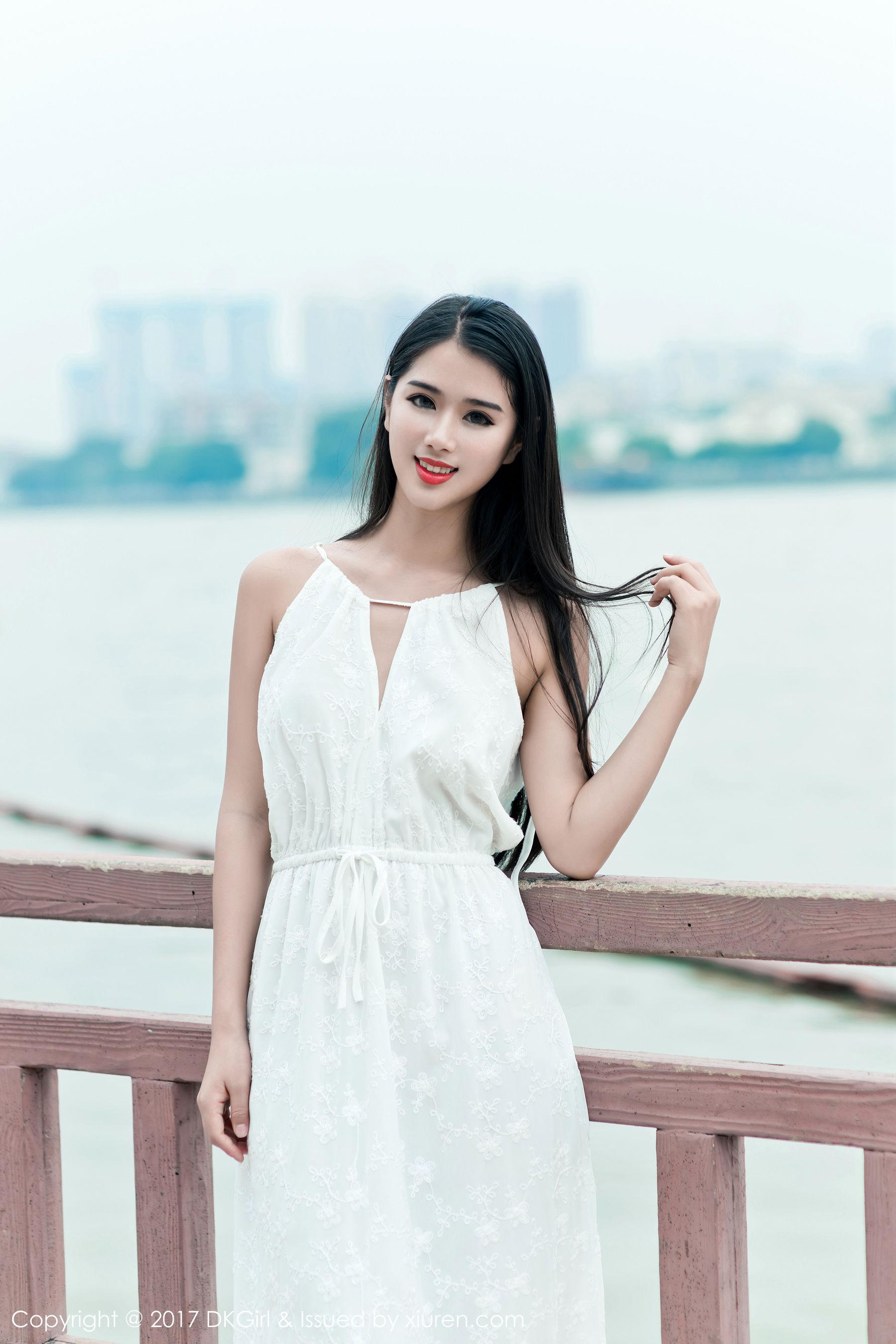 啊宝宝《纯情少女，丰乳肥臀》 [御女郎DKGirl] VOL.025