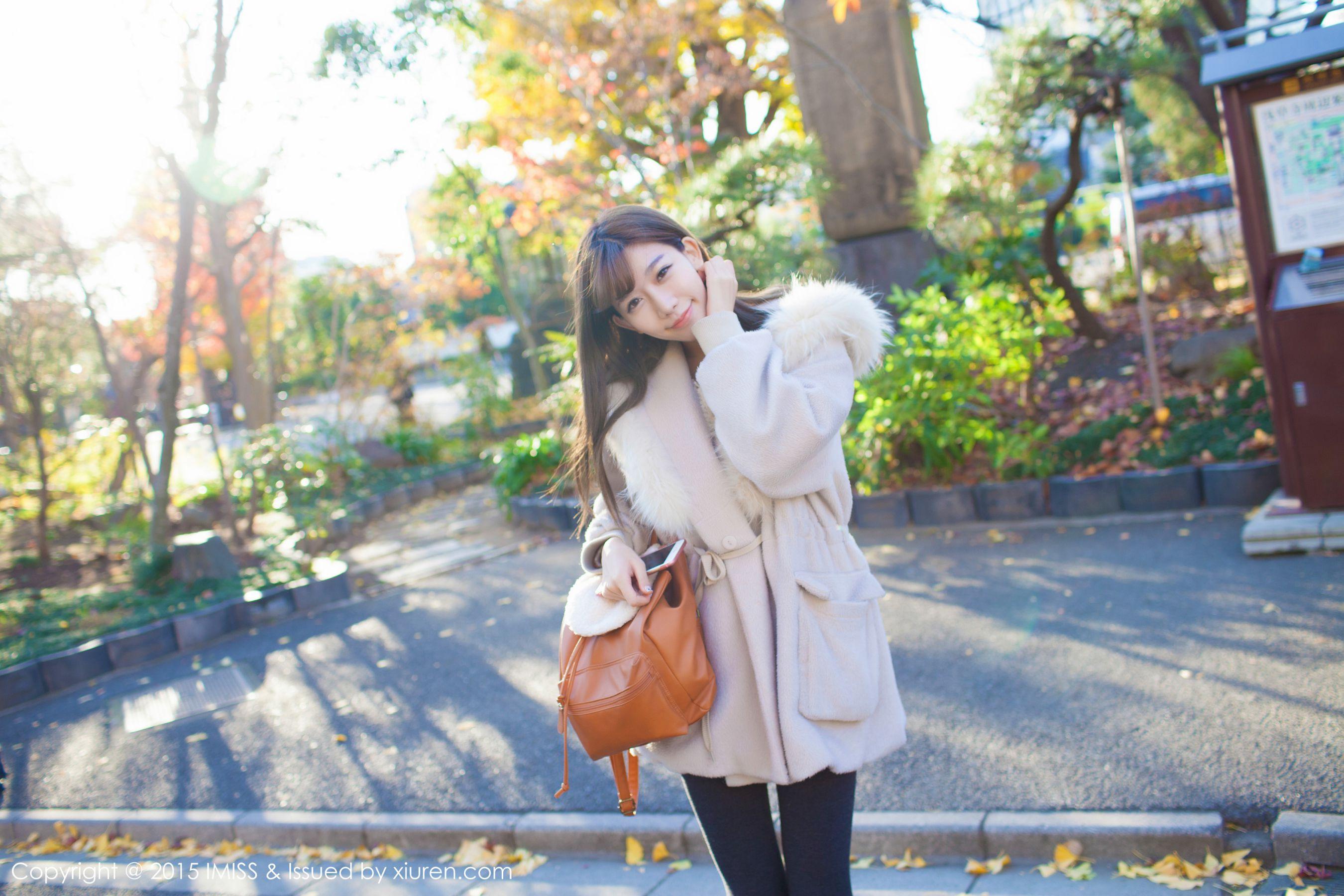 网红陈潇《日本之旅街拍》 [爱蜜社IMiss] Vol.010