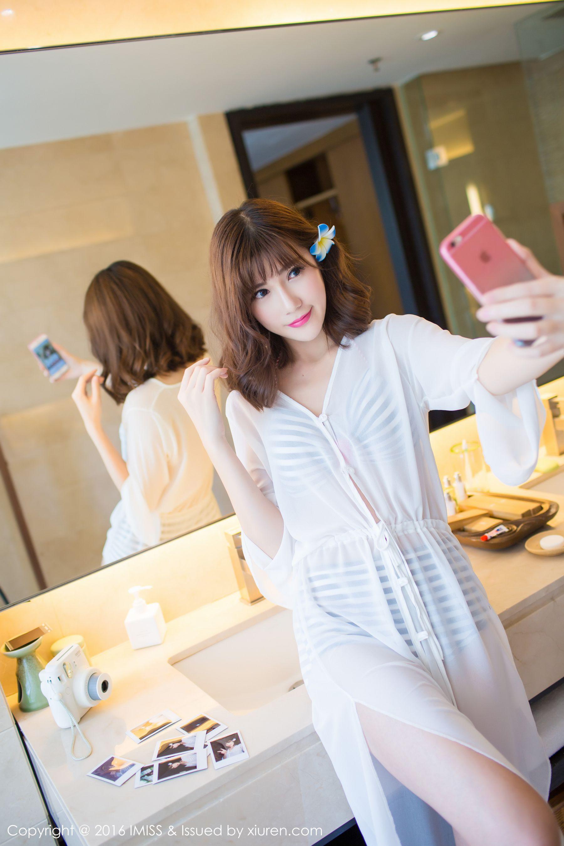 气质美女@Sandy陈天扬《兰卡威旅拍》 [爱蜜社IMiss] Vol.083