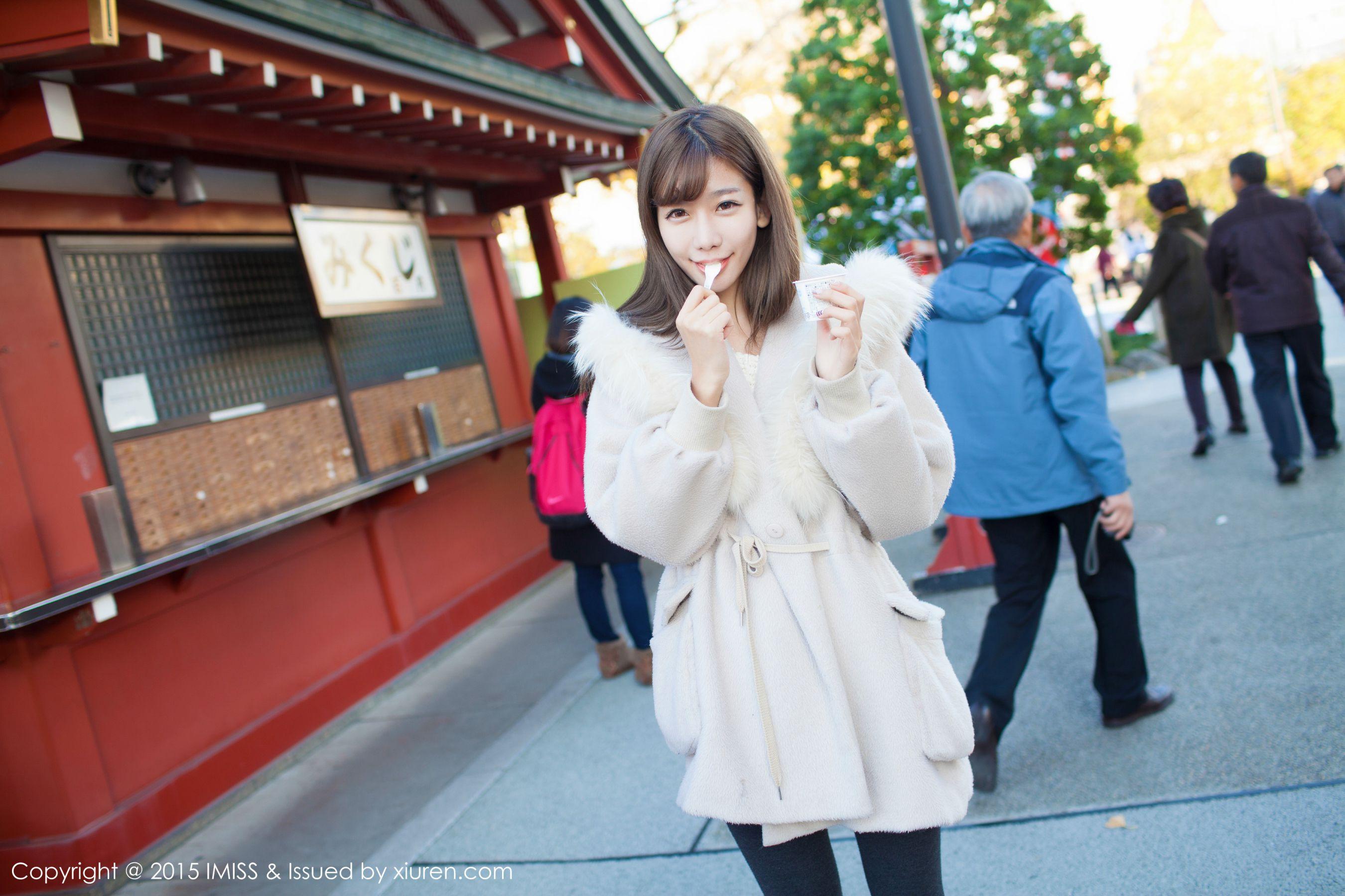 网红陈潇《日本之旅街拍》 [爱蜜社IMiss] Vol.010