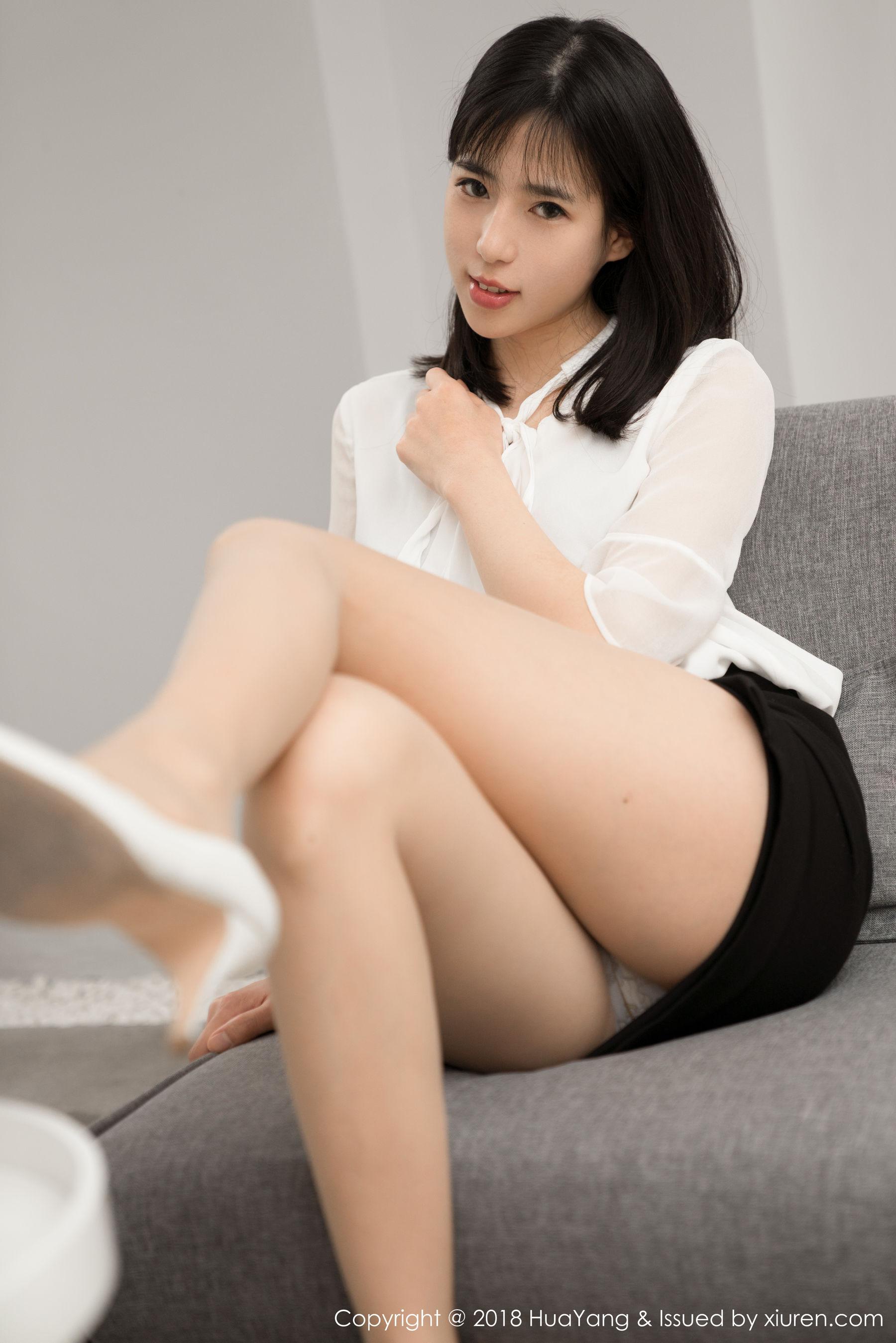 艾栗栗栗栗栗栗吖《丝袜OL写真》 [花漾HuaYang] Vol.041