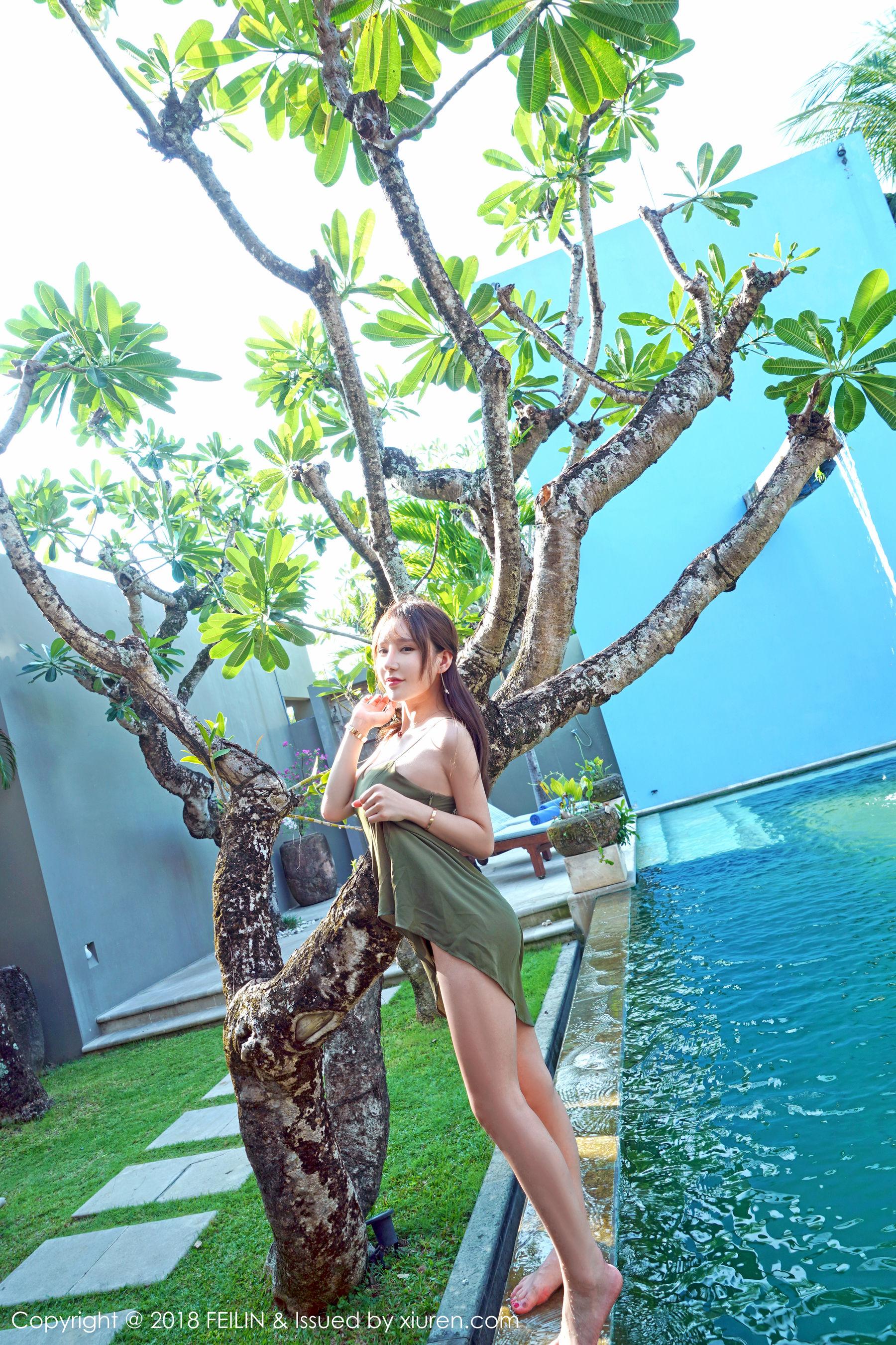 美女主播@周于希《海边清新系列》 [嗲囡囡FEILIN] VOL.144