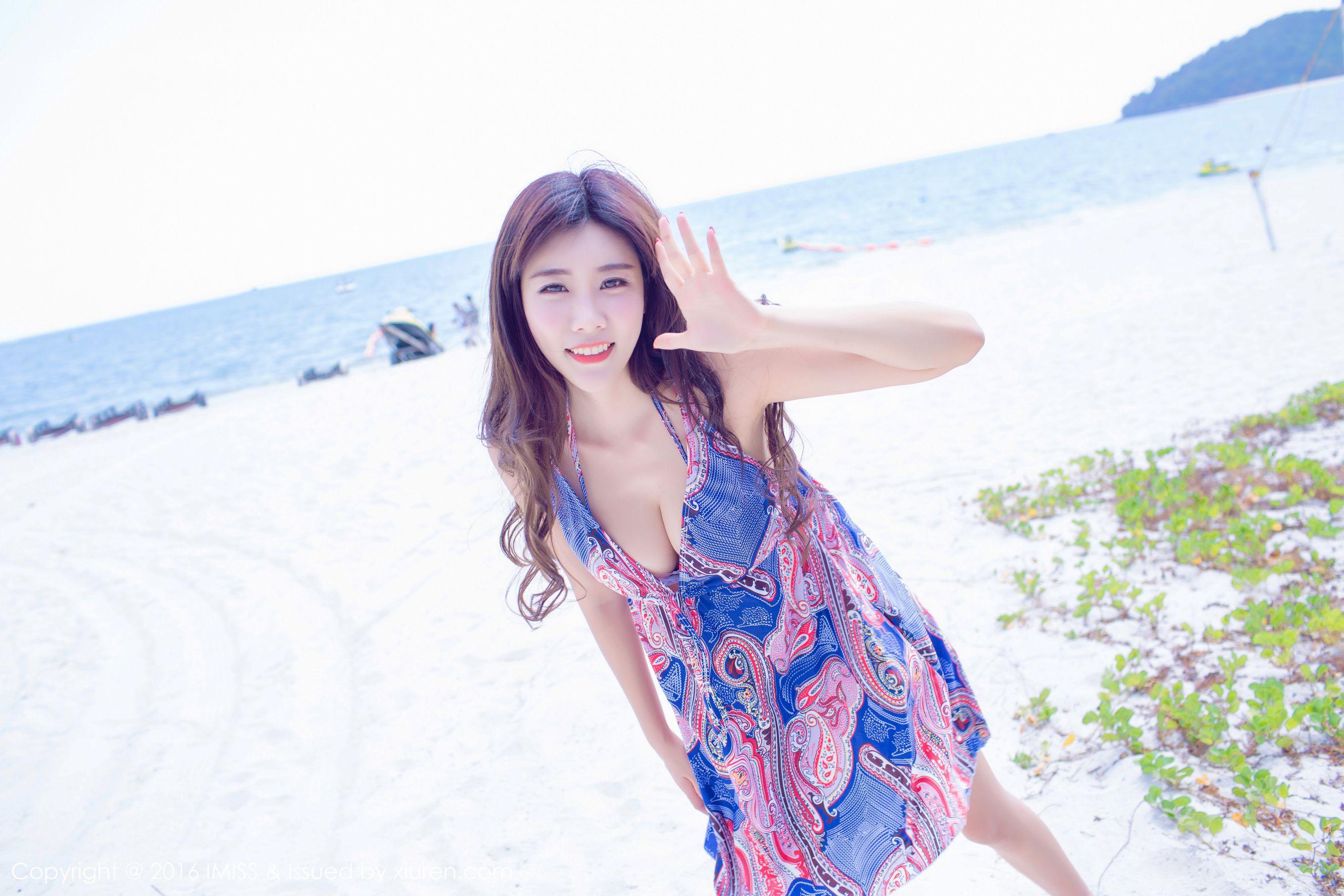 程小烦不烦《兰卡威旅拍》清新外拍 [爱蜜社IMiss] Vol.092