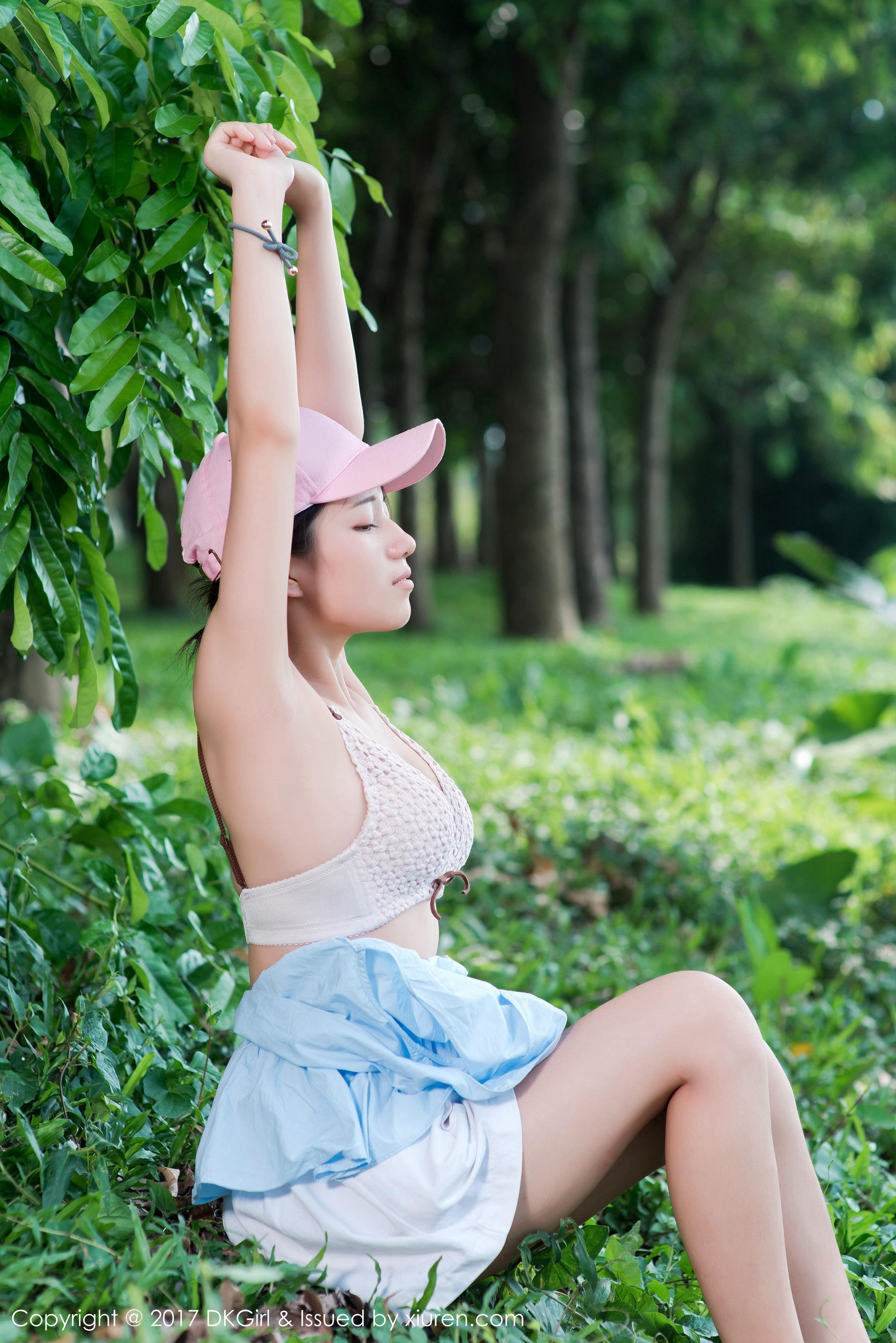 仓井优香《童颜美乳，日系清纯少女，户外露出》 [御女郎DKGirl] Vol.039