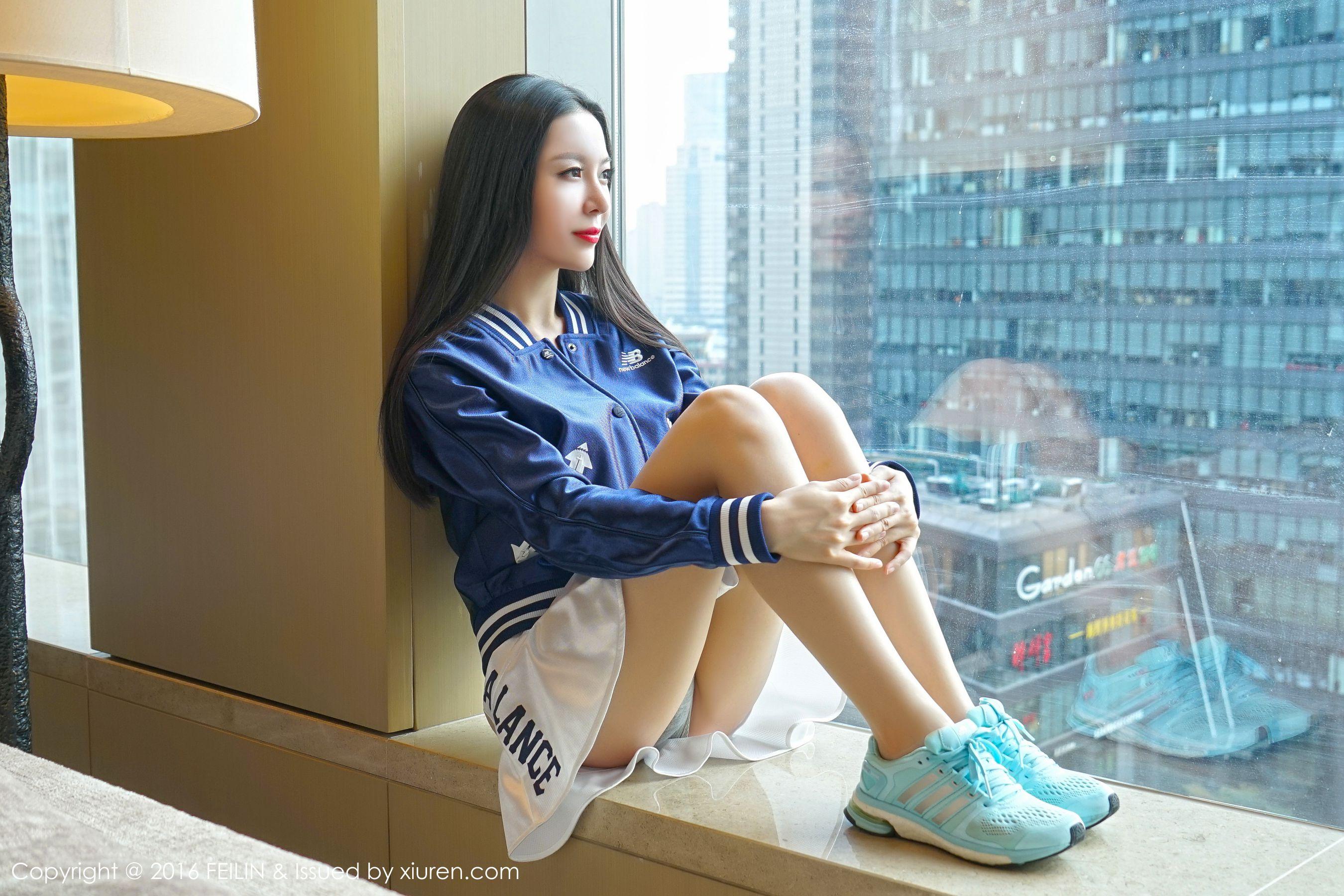 慕羽茜 &#8211; 4套私房内衣系列 [嗲囡囡FEILIN] Vol.023